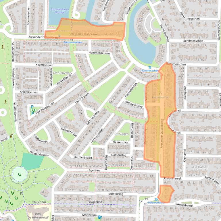 Kaart van postcodegebied 9403XB.