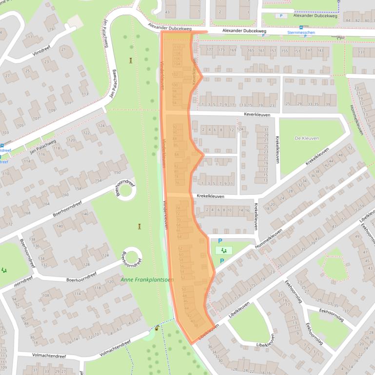 Kaart van postcodegebied 9403ZJ.