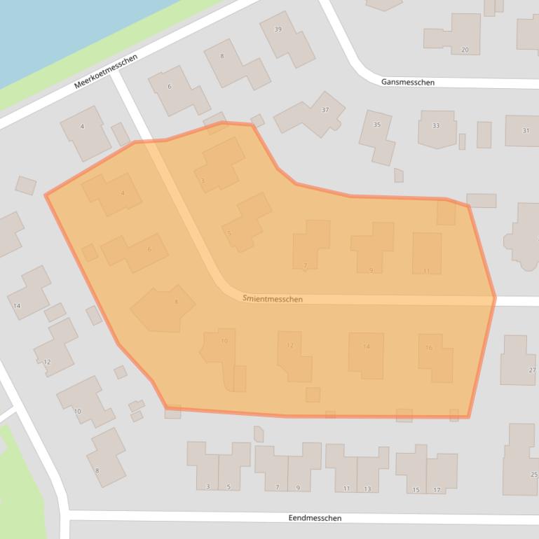 Kaart van postcodegebied 9403ZM.