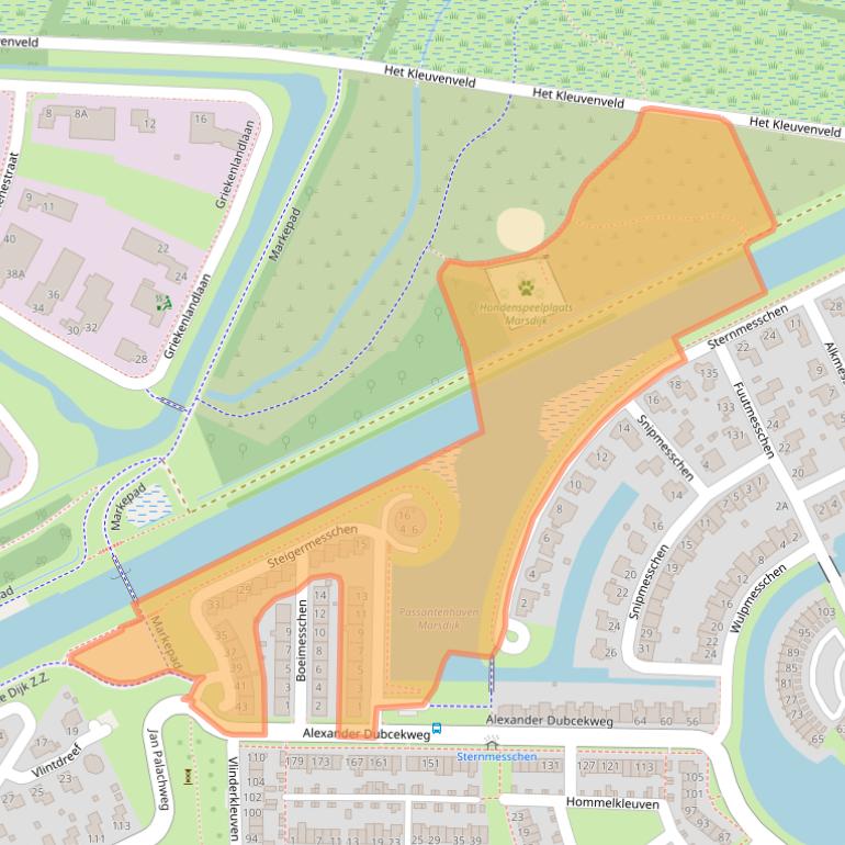 Kaart van postcodegebied 9403ZS.