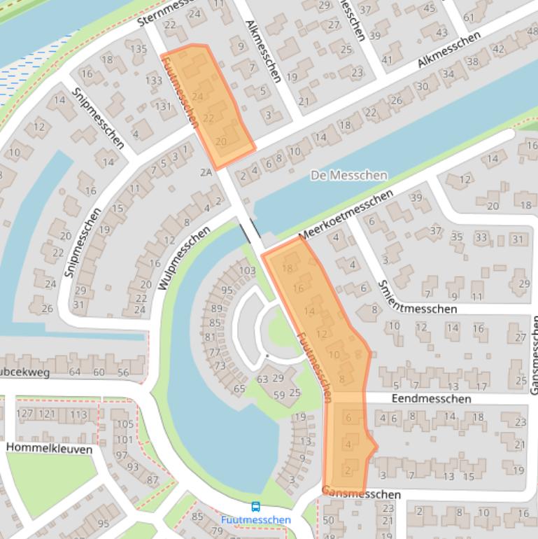 Kaart van postcodegebied 9403ZT.