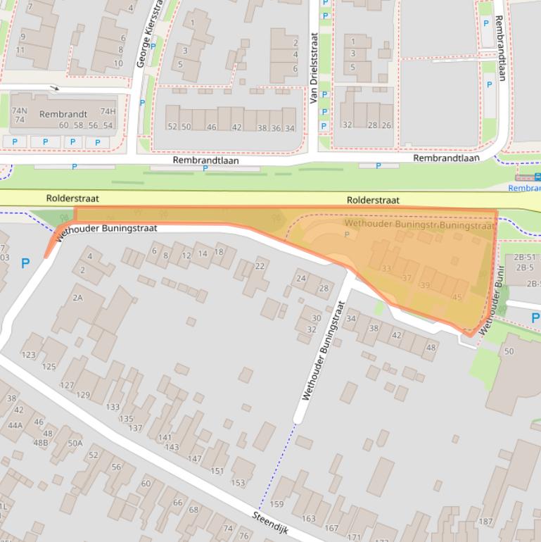 Kaart van postcodegebied 9404AK.