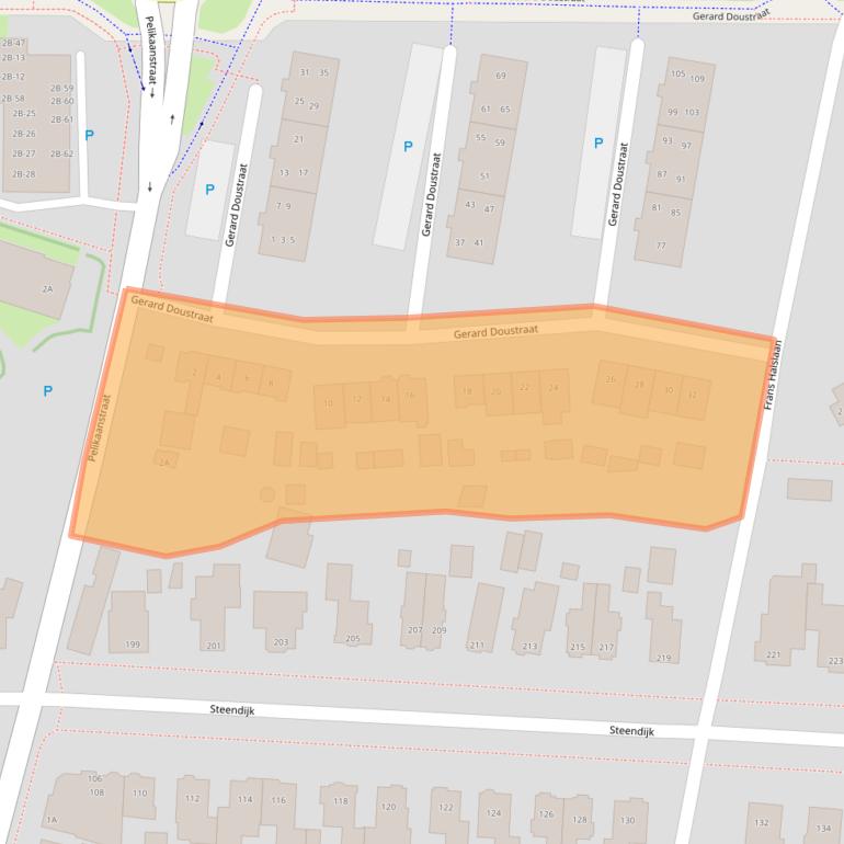 Kaart van postcodegebied 9404AS.
