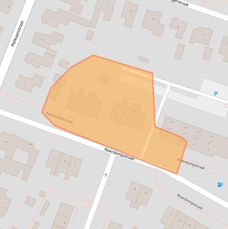Kaart van postcodegebied 9404EE.