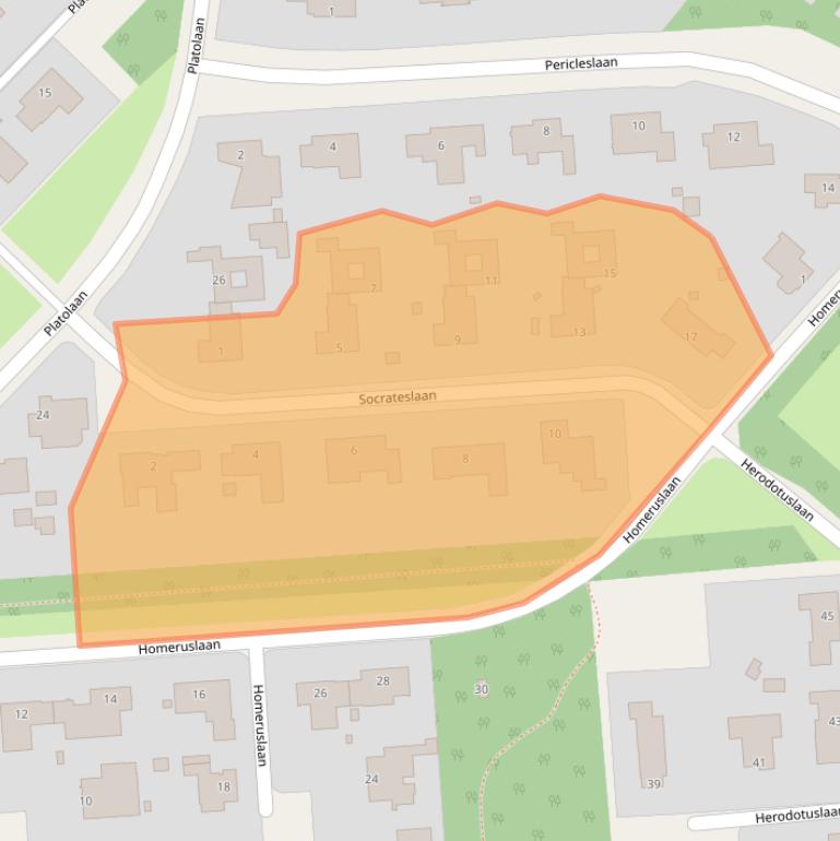 Kaart van postcodegebied 9404ER.