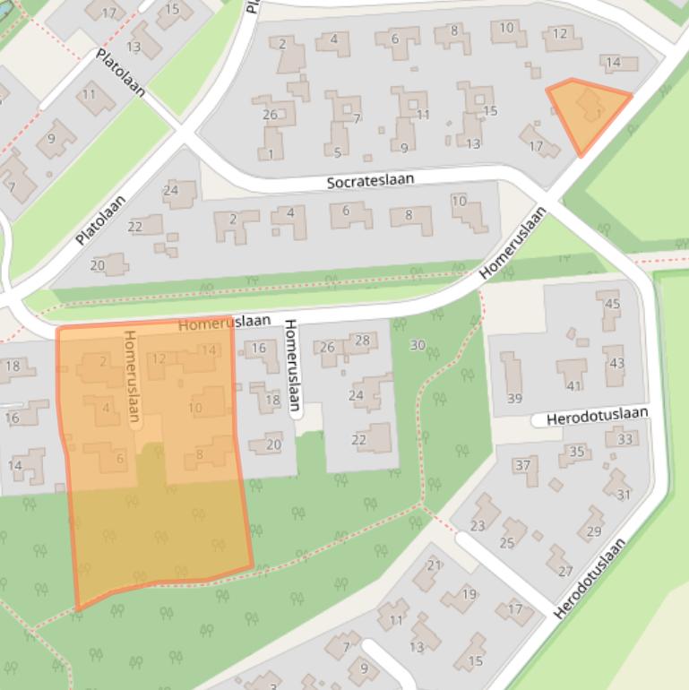 Kaart van postcodegebied 9404EX.