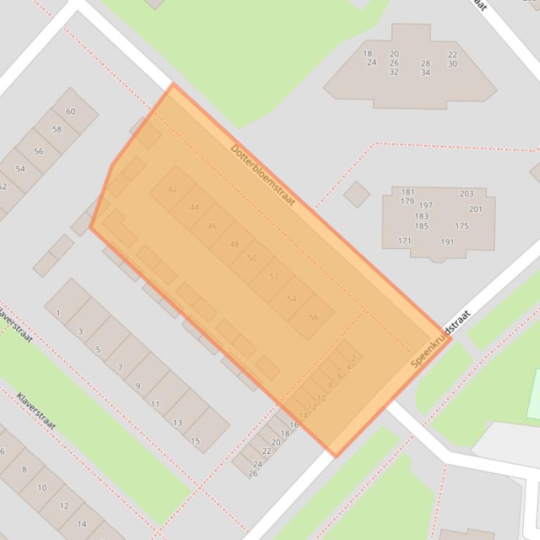 Kaart van postcodegebied 9404GM.