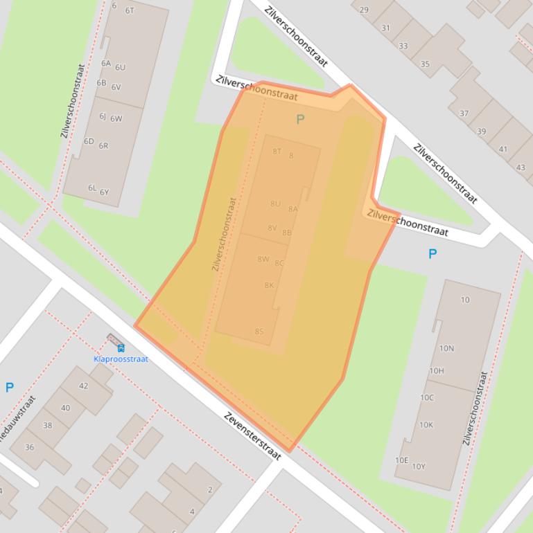 Kaart van postcodegebied 9404JE.