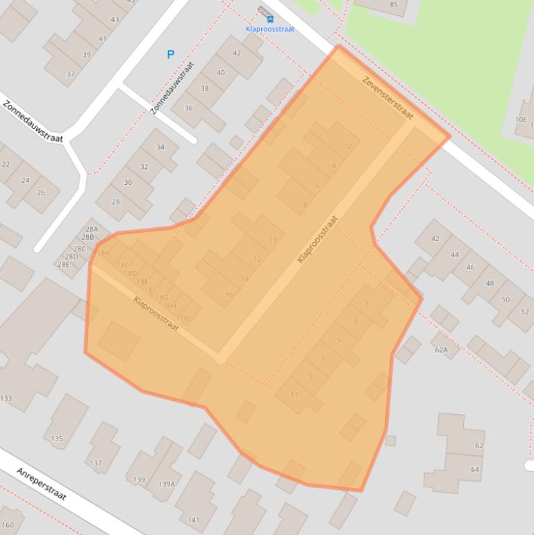 Kaart van postcodegebied 9404JN.