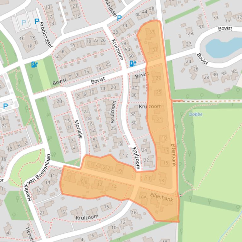 Kaart van postcodegebied 9404ME.