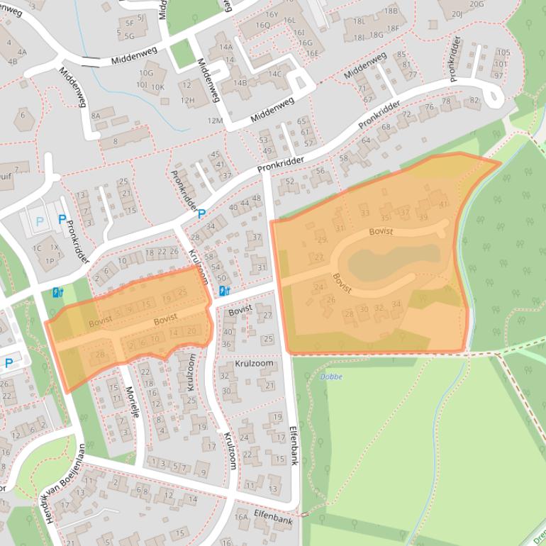 Kaart van postcodegebied 9404MG.