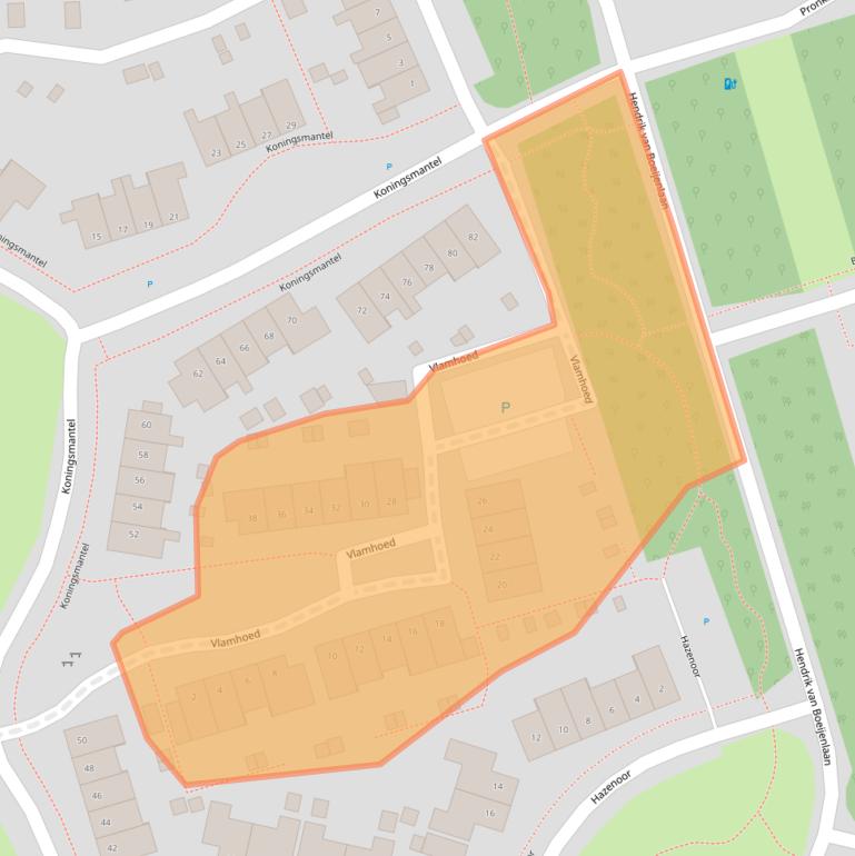Kaart van postcodegebied 9404MT.