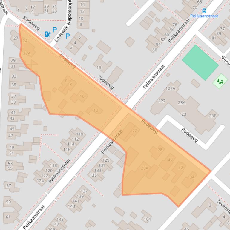 Kaart van postcodegebied 9404RN.