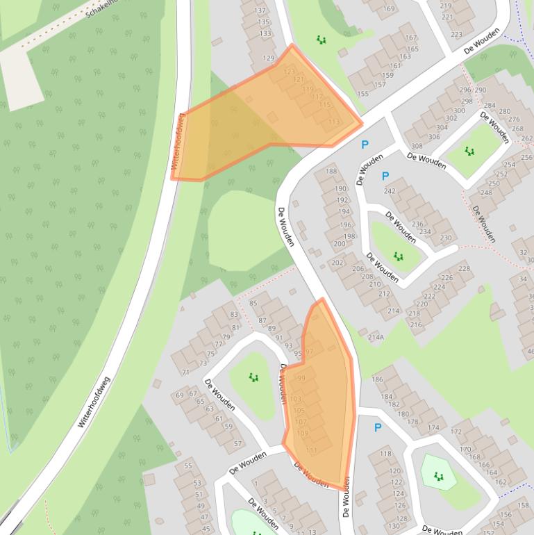 Kaart van postcodegebied 9405HD.