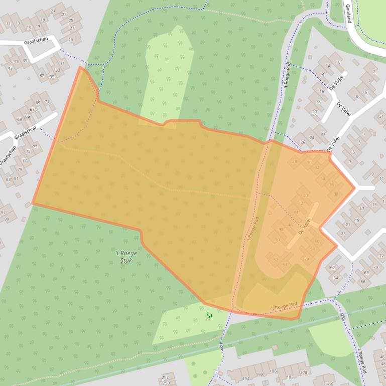 Kaart van postcodegebied 9405KK.