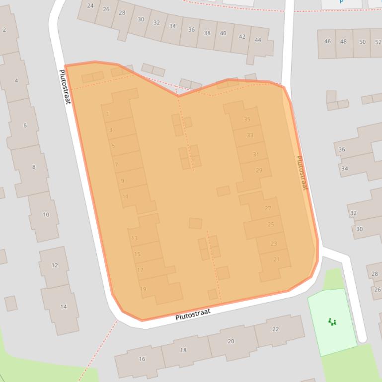 Kaart van postcodegebied 9405PE.