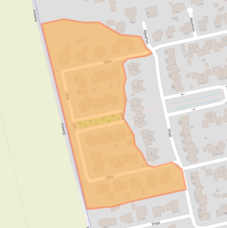 Kaart van postcodegebied 9405RH.