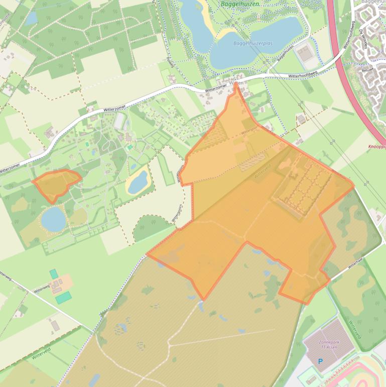 Kaart van postcodegebied 9405VK.