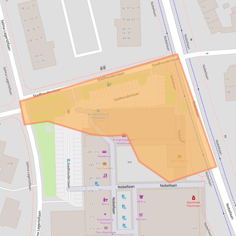 Kaart van postcodegebied 9406AL.