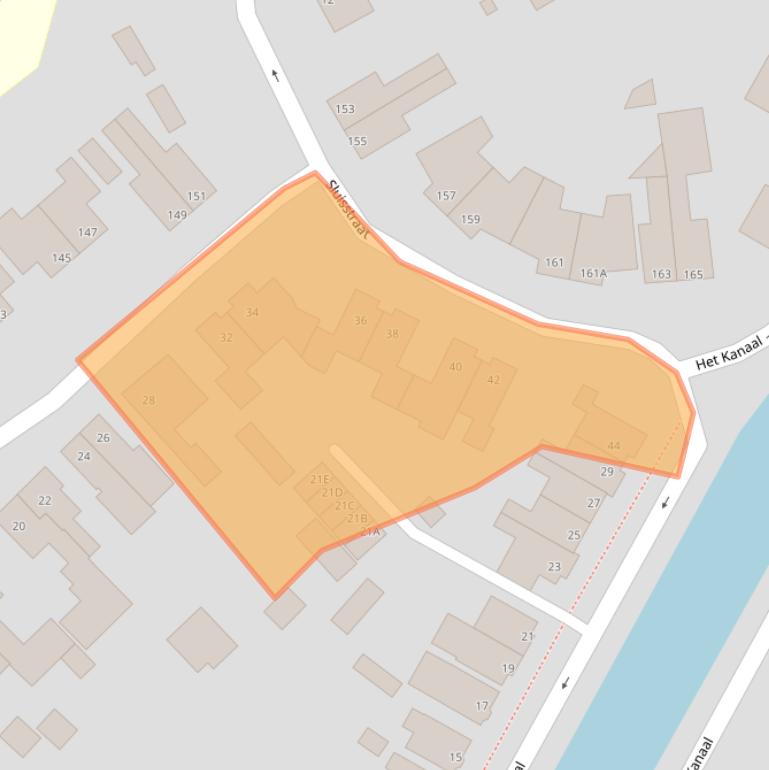 Kaart van postcodegebied 9406AT.