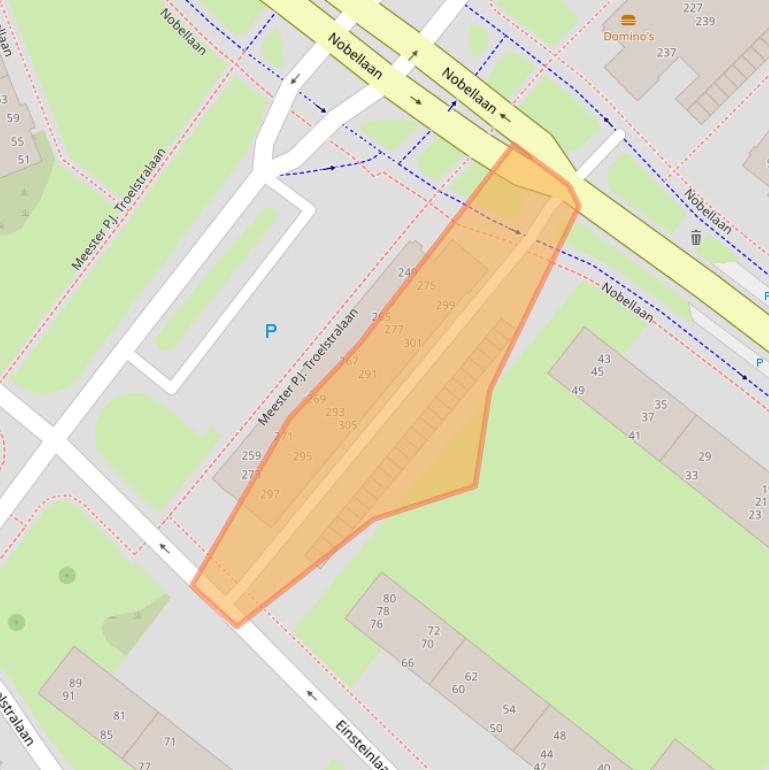 Kaart van postcodegebied 9406BB.