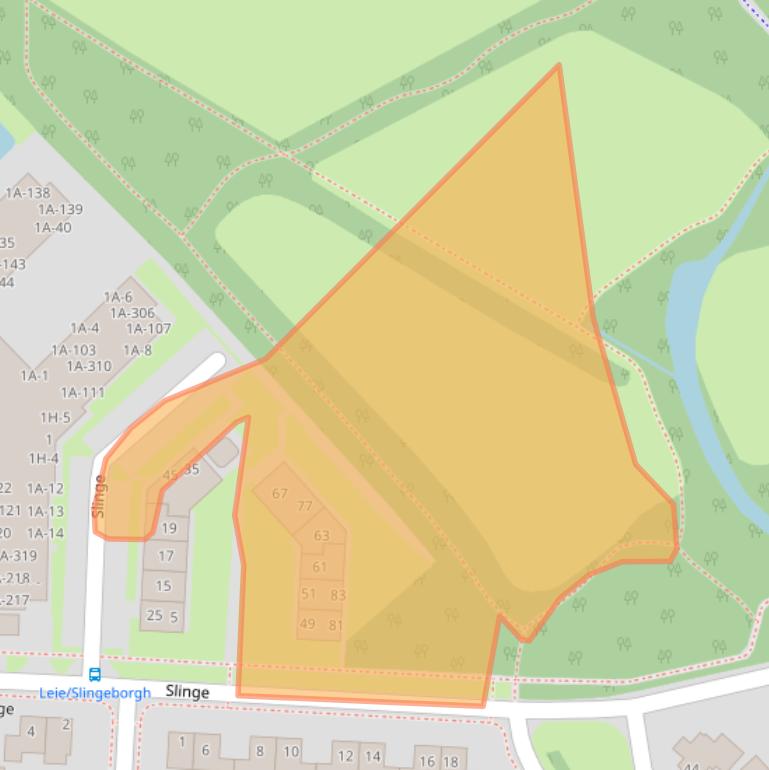 Kaart van postcodegebied 9406EB.