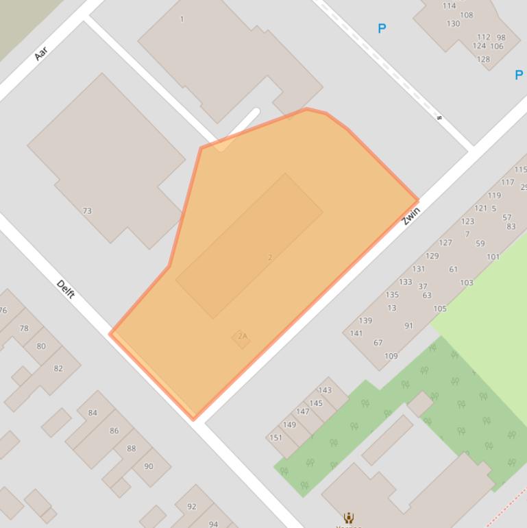 Kaart van postcodegebied 9406EZ.