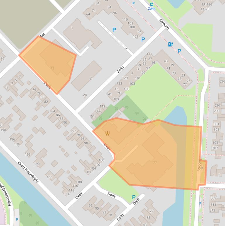 Kaart van postcodegebied 9406GD.