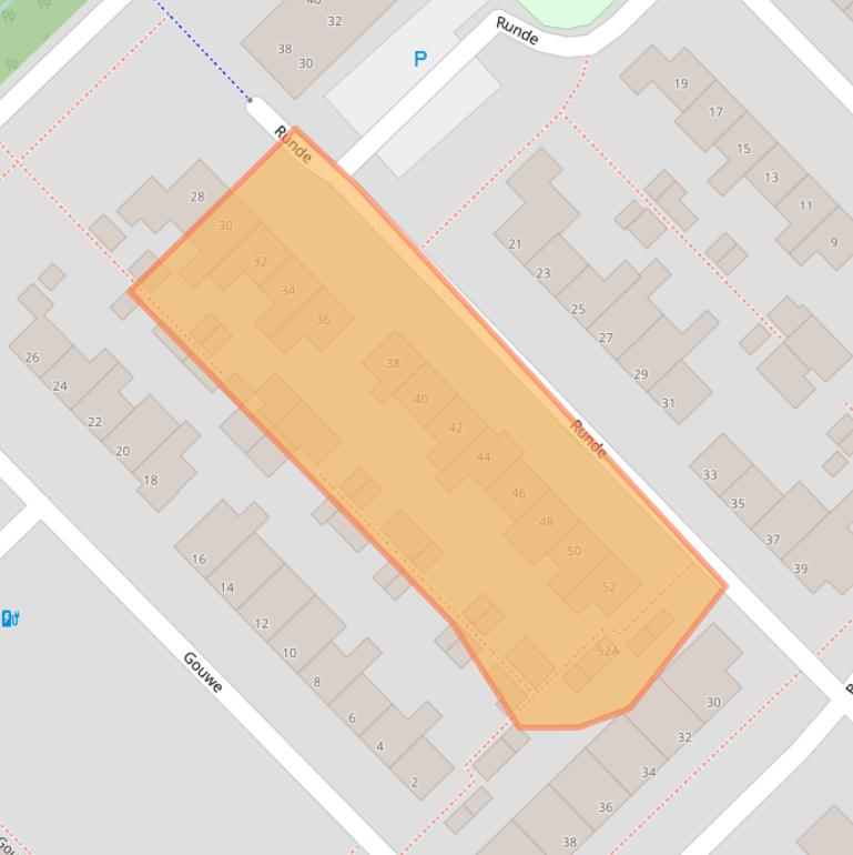 Kaart van postcodegebied 9406HC.