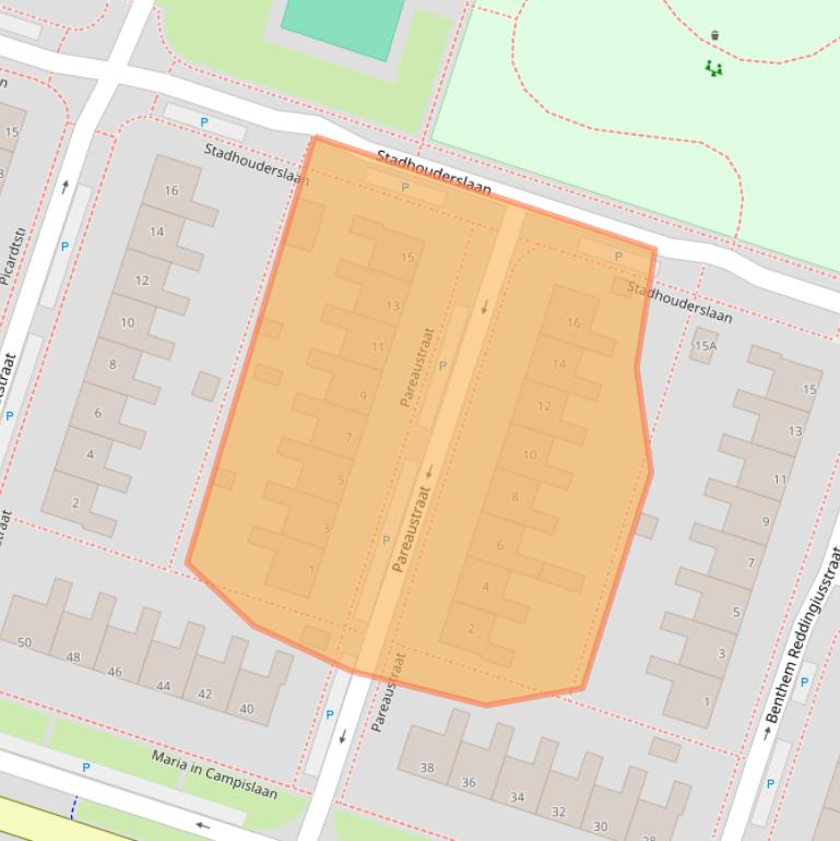 Kaart van postcodegebied 9406JV.