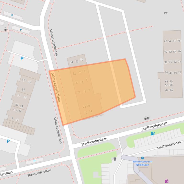 Kaart van postcodegebied 9406KD.