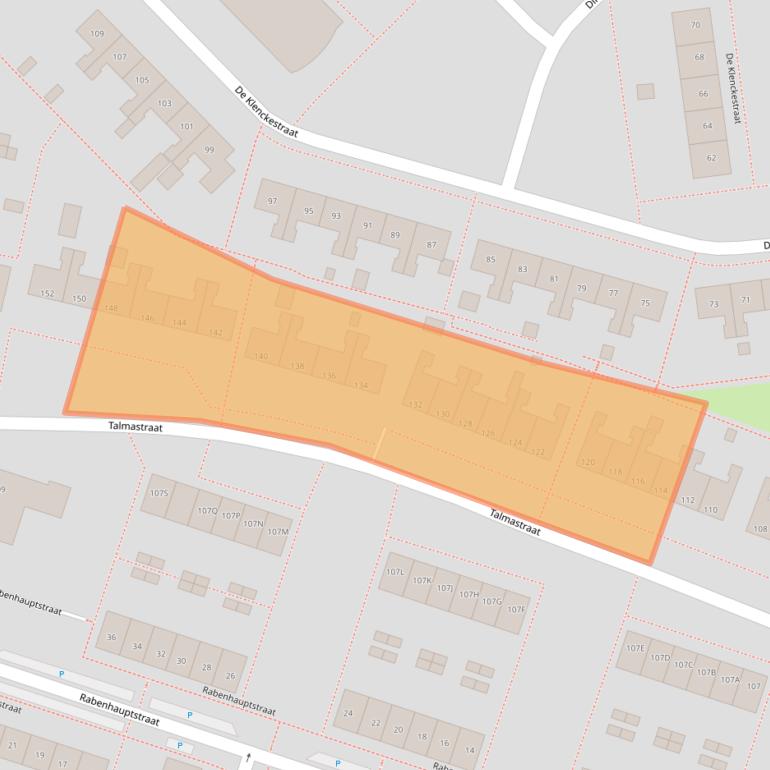 Kaart van postcodegebied 9406KP.