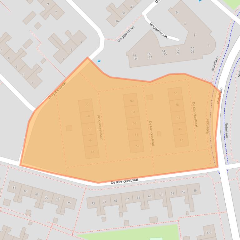 Kaart van postcodegebied 9406KW.