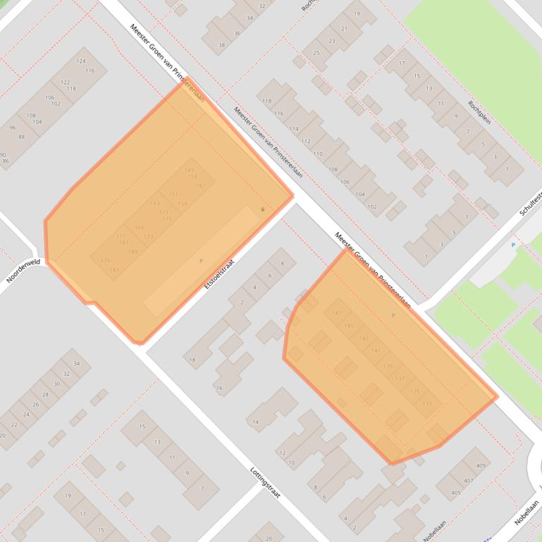 Kaart van postcodegebied 9406NB.