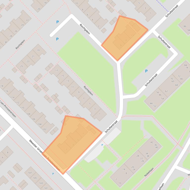 Kaart van postcodegebied 9406ND.