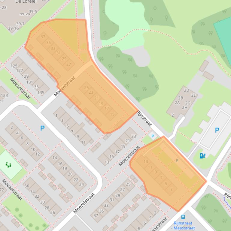 Kaart van postcodegebied 9406SB.