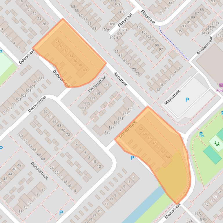 Kaart van postcodegebied 9406SG.