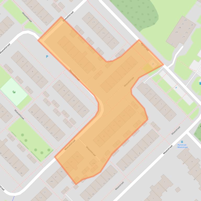 Kaart van postcodegebied 9406VH.