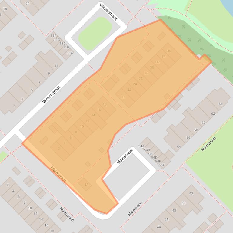 Kaart van postcodegebied 9406VR.