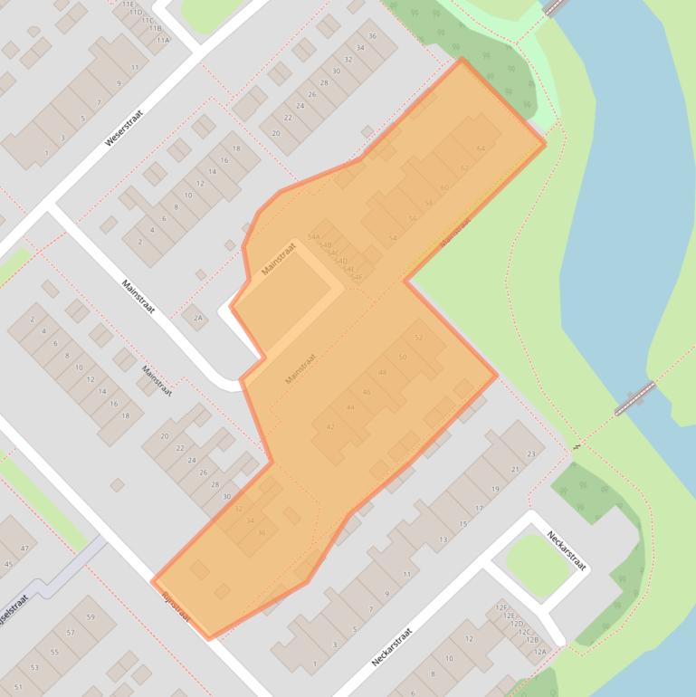 Kaart van postcodegebied 9406VT.