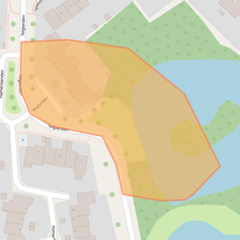 Kaart van postcodegebied 9407JK.