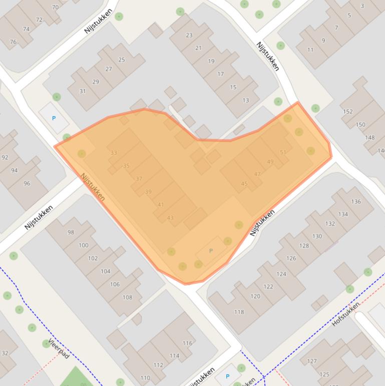 Kaart van postcodegebied 9407KG.