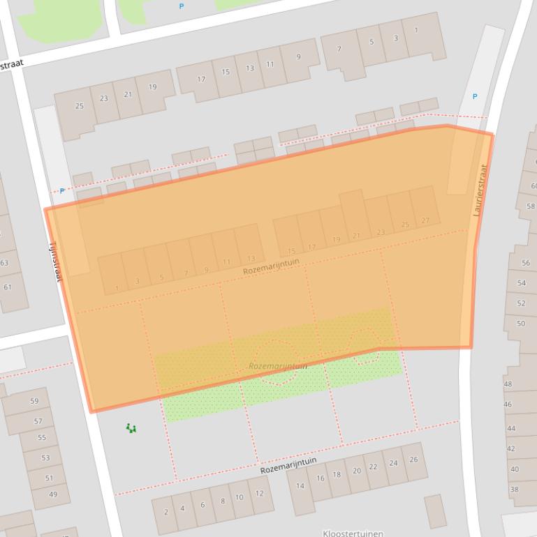Kaart van postcodegebied 9408AE.