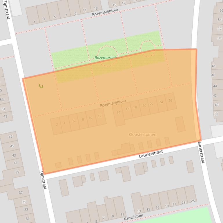 Kaart van postcodegebied 9408AG.
