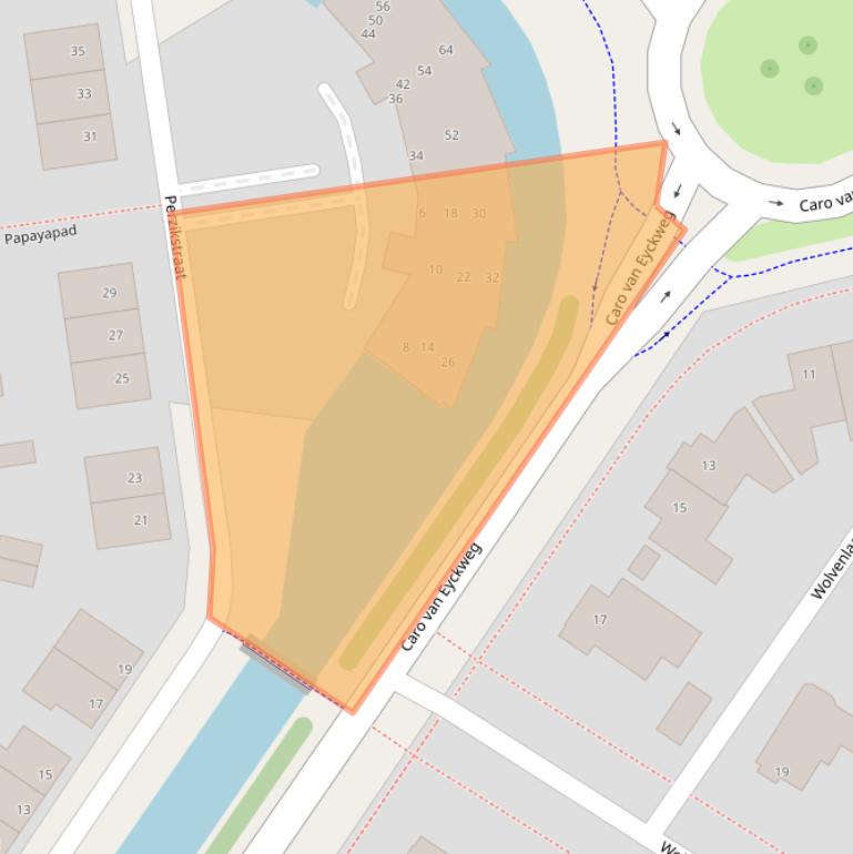 Kaart van postcodegebied 9408BR.