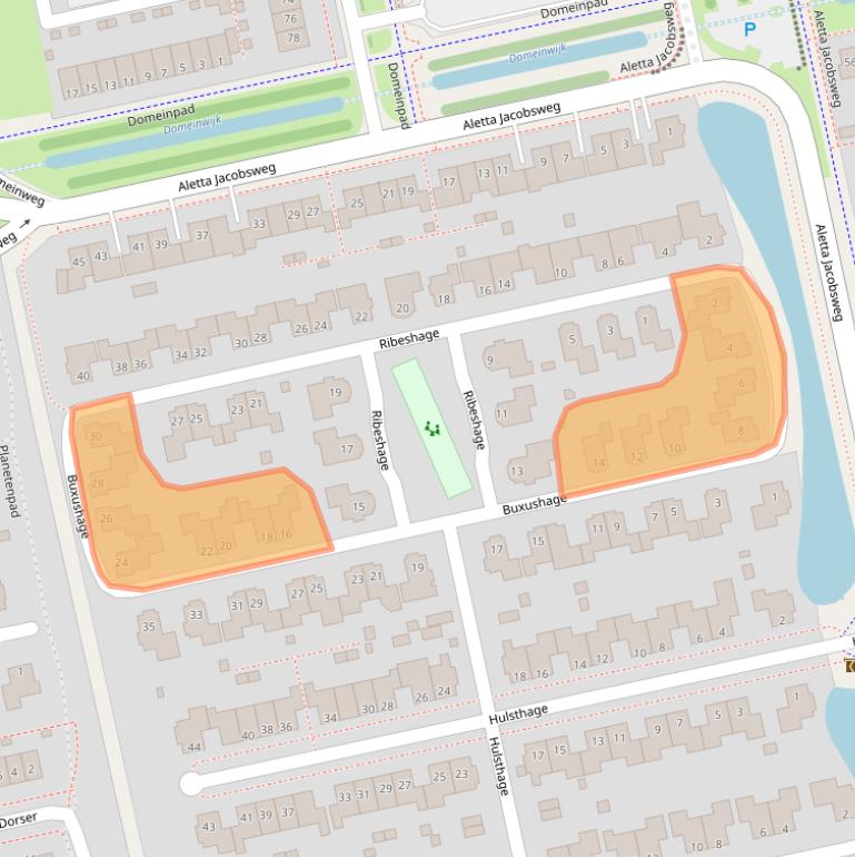 Kaart van postcodegebied 9408EE.