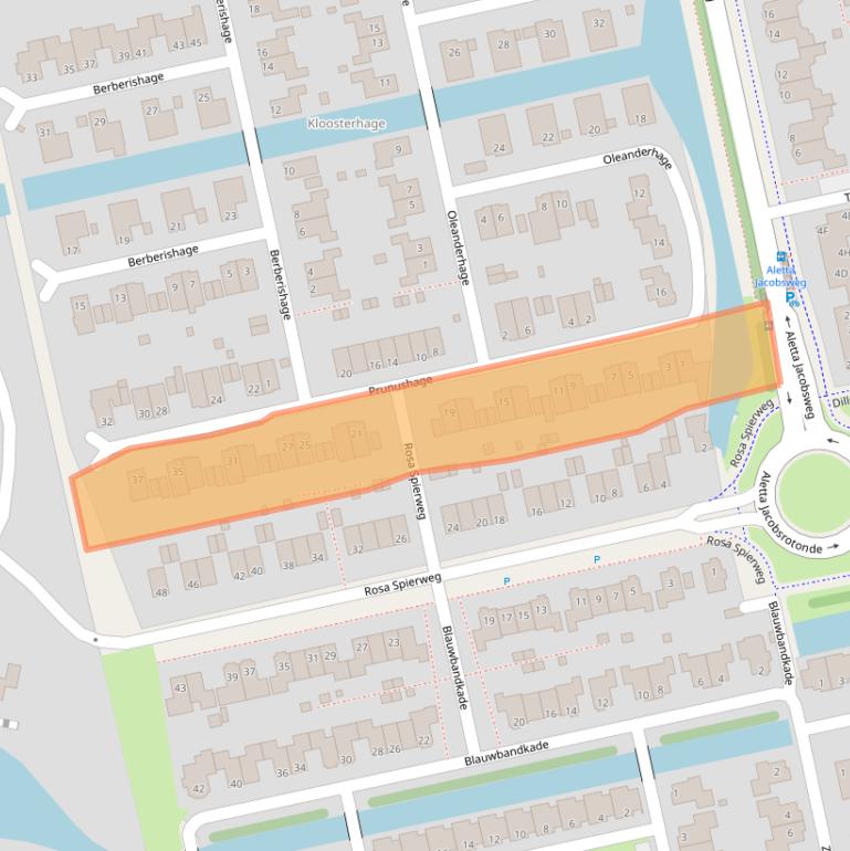 Kaart van postcodegebied 9408ER.