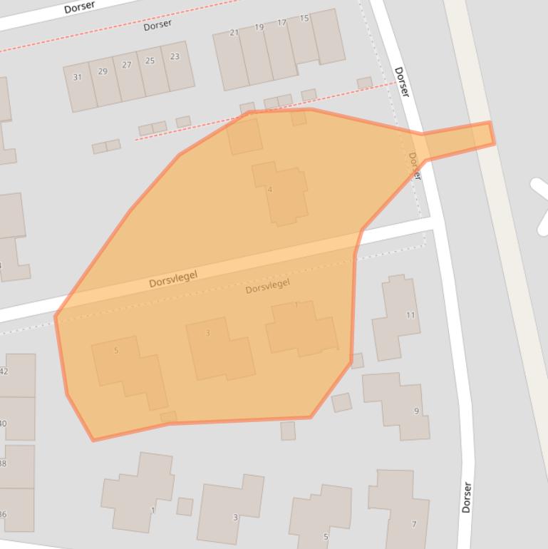 Kaart van postcodegebied 9408RK.