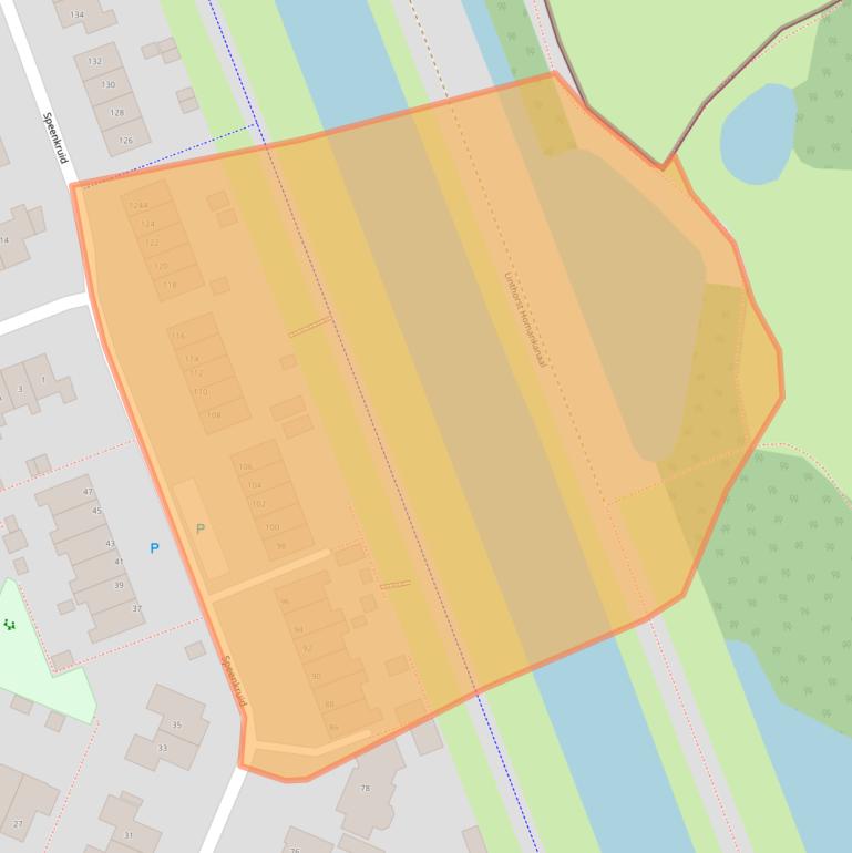 Kaart van postcodegebied 9411CV.