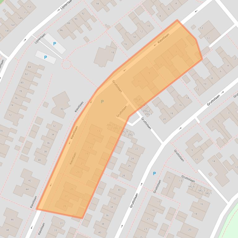 Kaart van postcodegebied 9411HD.